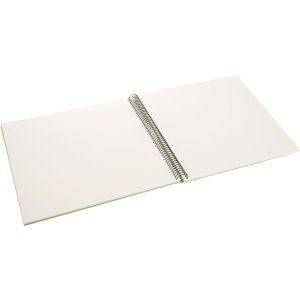 Goldbuch Álbum espiral Bella Vista verde 35x30 cm 40 páginas blancas