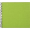 Goldbuch Álbum espiral Bella Vista verde 35x30 cm 40 páginas blancas