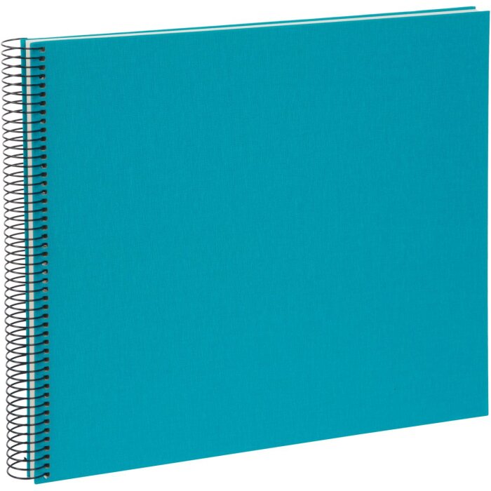 Goldbuch Álbum espiral Bella Vista turquesa 35x30 cm 40 páginas blancas