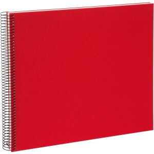 Goldbuch Álbum espiral Bella Vista rojo 35x30 cm...