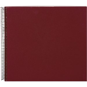Goldbuch Álbum espiral Bella Vista burdeos 35x30 cm 40 páginas blancas