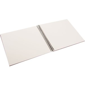 Goldbuch Álbum espiral Bella Vista burdeos 35x30 cm 40 páginas blancas