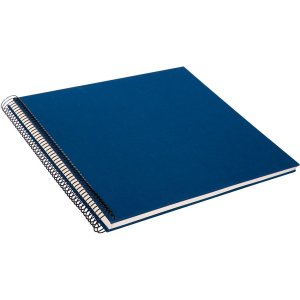 Goldbuch Álbum espiral Bella Vista azul 35x30 cm 40 páginas blancas