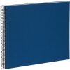 Goldbuch Álbum espiral Bella Vista azul 35x30 cm 40 páginas blancas