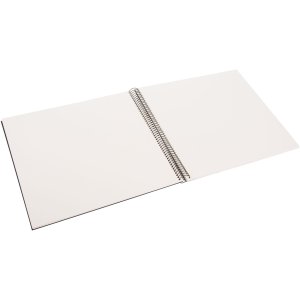 Goldbuch Álbum espiral Bella Vista negro 35x30 cm 40 páginas blancas