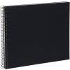 Goldbuch Álbum espiral Bella Vista negro 35x30 cm 40 páginas blancas