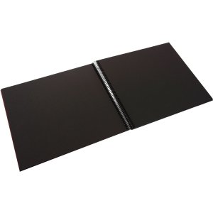 Goldbuch Álbum espiral Bella Vista burdeos 35x30 cm 40 páginas negras