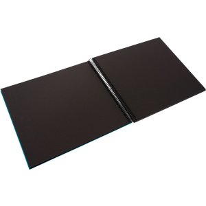 Goldbuch Álbum espiral Bella Vista turquesa 35x30 cm 40 páginas negras
