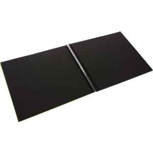 Goldbuch Álbum espiral Bella Vista verde 35x30 cm 40 páginas negras
