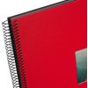 Goldbuch Álbum espiral Bella Vista rojo 35x30 cm 40 páginas negras