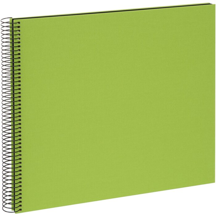 Goldbuch Álbum espiral Bella Vista verde 35x30 cm 40 páginas negras