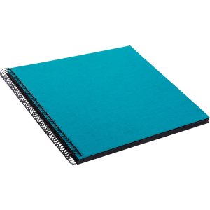Goldbuch Álbum espiral Bella Vista turquesa 35x30 cm 40 páginas negras