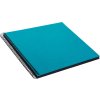 Goldbuch Álbum espiral Bella Vista turquesa 35x30 cm 40 páginas negras