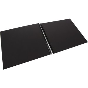 Goldbuch Álbum espiral Bella Vista rojo 35x30 cm 40 páginas negras
