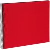 Goldbuch Álbum espiral Bella Vista rojo 35x30 cm 40 páginas negras