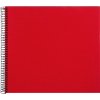 Goldbuch Álbum espiral Bella Vista rojo 35x30 cm 40 páginas negras