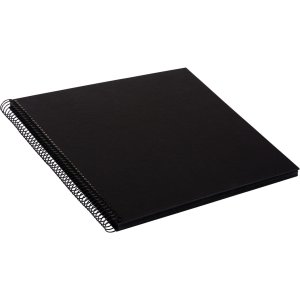 Goldbuch Álbum espiral Bella Vista negro 35x30 cm 40 páginas negras