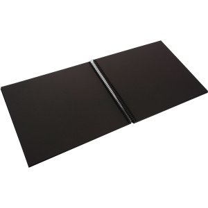 Goldbuch Álbum espiral Bella Vista negro 35x30 cm 40 páginas negras