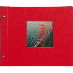 Goldbuch Álbum de rosca Bella Vista rojo 30x25 cm 40 páginas blancas