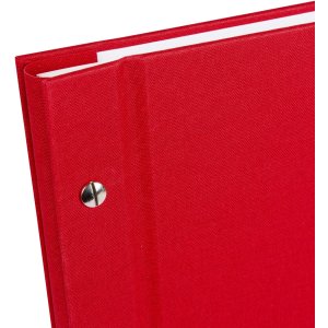 Goldbuch Álbum de rosca Bella Vista rojo 30x25 cm 40 páginas blancas