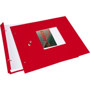Goldbuch Álbum de rosca Bella Vista rojo 30x25 cm 40 páginas blancas