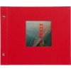 Goldbuch Álbum de rosca Bella Vista rojo 30x25 cm 40 páginas blancas