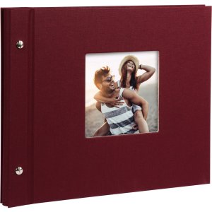 Goldbuch Álbum de rosca Bella Vista burdeos 30x25...