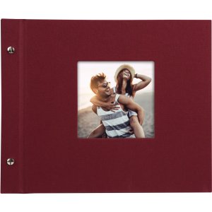 Goldbuch Álbum de rosca Bella Vista burdeos 30x25 cm 40 páginas blancas
