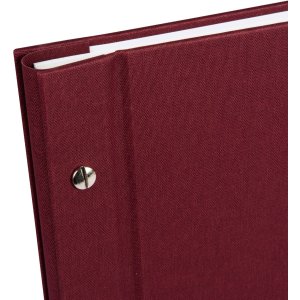 Goldbuch Álbum de rosca Bella Vista burdeos 30x25 cm 40 páginas blancas