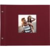 Goldbuch Álbum de rosca Bella Vista burdeos 30x25 cm 40 páginas blancas