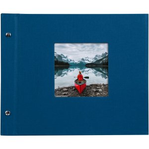 Goldbuch Álbum de rosca Bella Vista azul 30x25 cm 40 páginas blancas