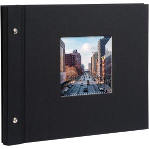 Goldbuch Álbum de rosca Bella Vista negro 30x25 cm...