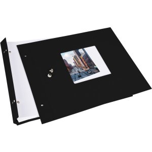 Goldbuch Álbum de rosca Bella Vista negro 30x25 cm 40 páginas blancas
