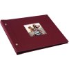 Goldbuch Álbum de rosca Bella Vista burdeos 30x25 cm 40 páginas negras
