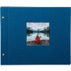 Goldbuch Álbum de rosca Bella Vista azul 30x25 cm 40 páginas negras