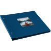 Goldbuch Álbum de rosca Bella Vista azul 30x25 cm 40 páginas negras