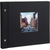 Goldbuch Álbum de rosca Bella Vista negro 30x25 cm 40 páginas negras