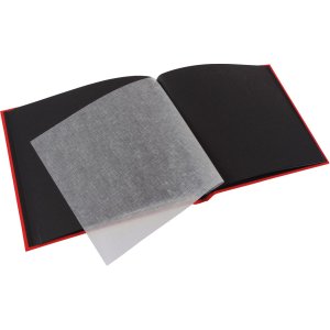 Goldbuch Álbum de tornillos Bella Vista rojo 30x25 cm 40 páginas negras