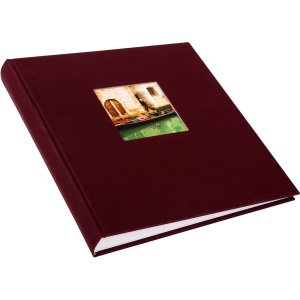 Goldbuch Álbum de Fotos Bella Vista burdeos 30x31 cm 60 páginas blancas
