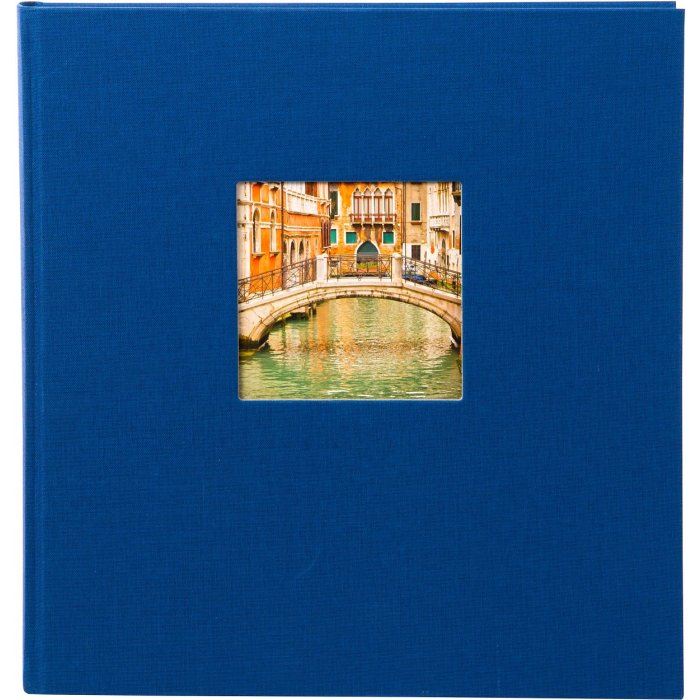 Goldbuch Álbum de Fotos Bella Vista azul 30x31 cm 60 páginas blancas