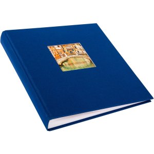 Goldbuch Álbum de Fotos Bella Vista azul 30x31 cm 60 páginas blancas