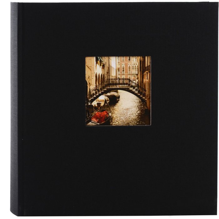 Goldbuch Álbum de Fotos Bella Vista negro 30x31 cm 60 páginas blancas