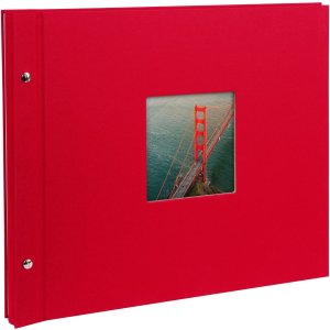 Goldbuch Álbum de tornillos Bella Vista rojo 39x31...