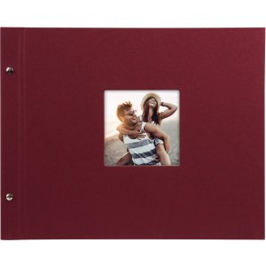 Goldbuch Álbum de rosca Bella Vista burdeos 39x31 cm 40 páginas blancas
