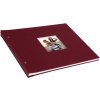 Goldbuch Álbum de rosca Bella Vista burdeos 39x31 cm 40 páginas blancas