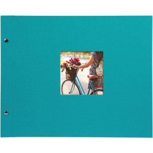 Goldbuch Álbum de rosca Bella Vista turquesa 39x31 cm 40 páginas blancas