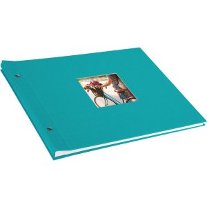 Goldbuch Álbum de rosca Bella Vista turquesa 39x31 cm 40 páginas blancas