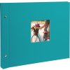 Goldbuch Álbum de rosca Bella Vista turquesa 39x31 cm 40 páginas blancas