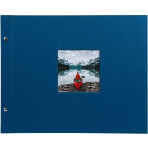 Goldbuch Álbum de rosca Bella Vista azul 39x31 cm 40 páginas blancas