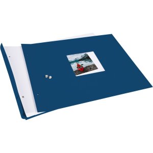 Goldbuch Álbum de rosca Bella Vista azul 39x31 cm 40 páginas blancas